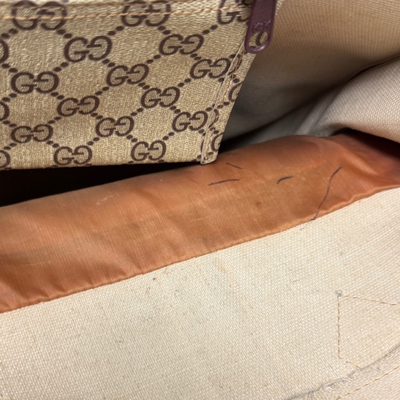 GG Brown Monogram Tote Bag - Picture 7 of 10